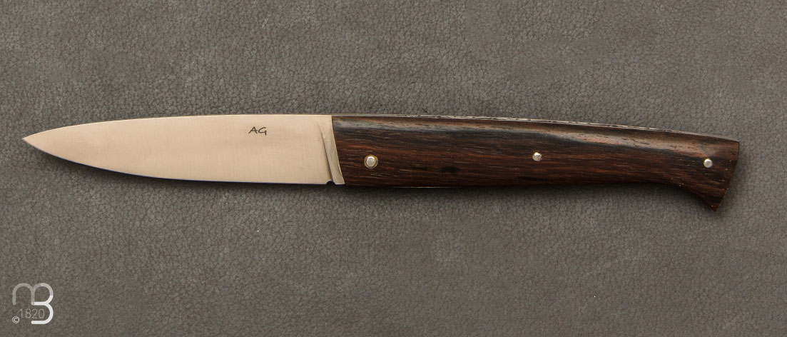 Couteau de poche Lombard Ébène de Macassar