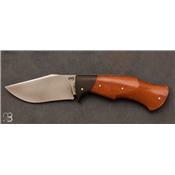 Couteau de poche Cran forcé modèle Big Harry Micarta - Mickaël Moing