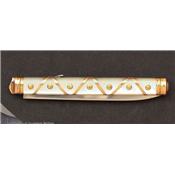 Mother of pearl Cardeilhac folding knife