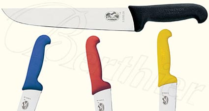 Couteau boucher Fibrox couleur 280 mm