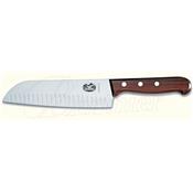 Couteau Santoku alvéolé bois 170 mm réf:6.8520.17