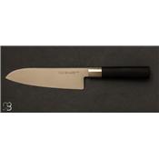 Couteau Japonais KAI Wasabi Black - Santoku 16,5 cm - 6716S