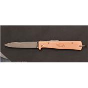 Folding copper knife by Mercator ref 10-626rg