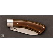 Couteau de poche Cran forcé micarta kaki n°1