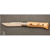 Couteau Opinel N°8 Lièvre Animalia