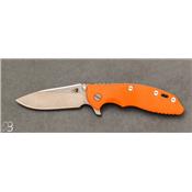 Couteau custom XM-18 Flipper Gen IV Slicer par Rick Hinderer