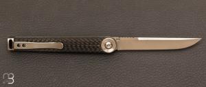 Couteau Böker Plus Kaizen Carbon S35VN - 01BO383