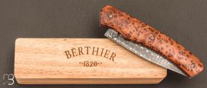  Couteau "1820" par MARGRITA David - MisterBull - Damas et Loupe de Thuya