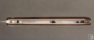  Couteau " Barlow " custom de Jean Baptiste Leveque - Rag micarta et RWL34