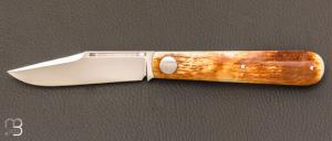  Couteau " Barlow" custom de Jean Baptiste Leveque