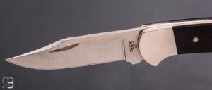   Couteau Buck 112 Slim Heritage Elite - Ebène 7112.BRS20