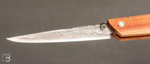  Couteau " Buissonnier " custom par Sourire Duville - Prunier et San-Maï