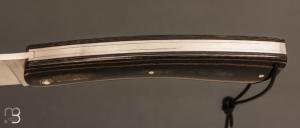    Couteau " Camembert " régional pliant par Sauveterre - Micarta