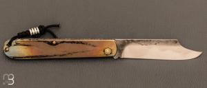 Couteau " Canif Clip Point Coloré" XC75  de Julien Maria