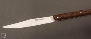 Couteau " Chiloé  " de Robin Forissier - Wengué et RWL34