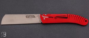Couteau "Cutter" par Li�rande - Rouge 14C28N