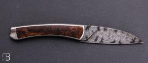    Couteau " Eliptix " lock back custom de Florent Dall'ava - L'atelier Dall'ava