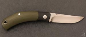 Couteau " Fox " par Aleksandr Vetrov - G10 / M390
