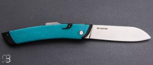  Couteau de poche " Glenn Glaz " - Acier MA5 et filets de pêche recyclés