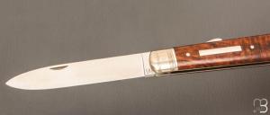    Couteau " Gros cul " par Adrien Vautrin - Bois de fer et 14c28N