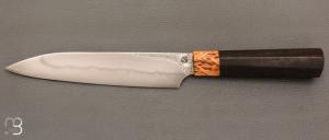   Couteau " Hocho " Ebène du Mozambique et C130 de Jean Paul Sire