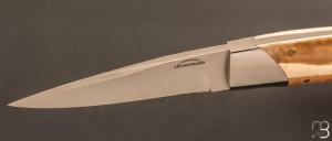 Couteau " Hunter " fixe par Schuyler Lovestrand - Ivoire de morse