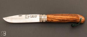   Couteau de poche Jos Da Cruz " Dcal collection " en bois d'olivier - Modle "GIRAFE"