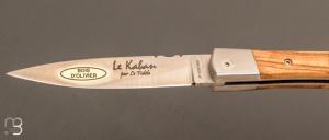 Couteau de poche Kaban Olivier 2 pièces par Le Fidèle