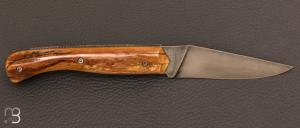 Couteau " Le Boulary " par La Bonne Trempe - Ivoire de mammouth et lame en XC75