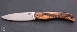   "Le Brière" knife by Lames de l'Ouest – Heated beech