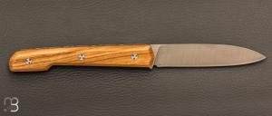  Couteau " Le Capi " par la Coutellerie Savignac - Olivier et lame en 14c28