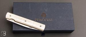  Couteau " Le Français "  par Atelier Perceval - Krion® Coffee Cream et 19C27