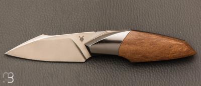  Couteau " Liner lock " custom par Samuel Jugieau - Richlite et lame en RWL34