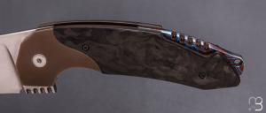    Couteau " Maximus " custom par Thierry Savidan - Fatcarbon®