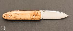  Couteau " Monterey " par Citadel - Loupe de bouleau et Böhler N690Co