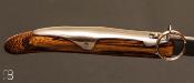 Couteau Nontron Cap modèle 14-18 manche en bois de serpent