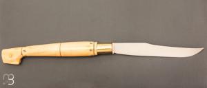    Couteau Nontron n°1 XXL buis modèle "Sabot"