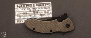 Couteau "  QSE 4TT  " par Quartermaster knives - QTRMSTR