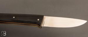  Couteau " Riverside " custom par Samuel Guichard - G10 noir