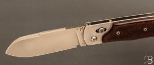  Couteau " Robusto" par Éric Parmentier - Micarta et RWL34