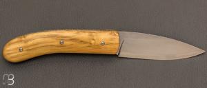 Couteau  "  Saint Bo " Piémontais  de Sylvain Petit - Les Couteaux du Mitou