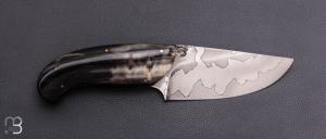 Couteau " Skinner " droit par Daniel Vally