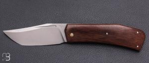   Couteau " Slipjoint " custom par Guy Poggetti - Micarta et 14c28