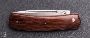      Couteau " Slipjoint " custom par Guy Poggetti - Micarta et C130