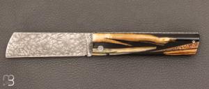 Couteau  "  Snard " Cristal Steel par Tom Fleury 