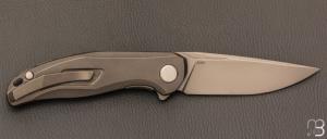   Couteau " Stellar " par Shirogorov - Titane et M390