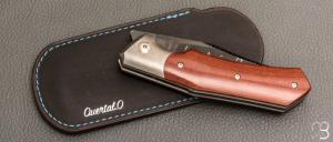    Couteau " Striker " de collection par Olivier Ouertal - Micarta et damas