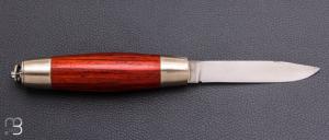  Couteau Tonneau par Jean Michel REMAUD - Cocobolo