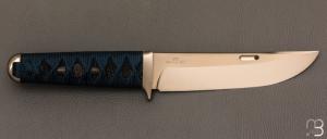 Couteau " UN #077 " par Rockstead - ZDP189 et galuchat