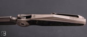   Couteau " Viper 3 P/GCF " par Rikeknife - Titane et lame en M398